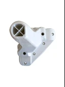 Sultan Lükens Desenli 14CM Beyaz Plastik Ayak Mobilya Masa ve Dolap Ayağı(14CM)(BEYAZ) Beyaz 14cm 14cm - 1 ADET thumbnail 4