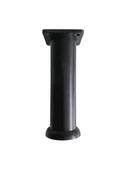 Plastik Siyah Ayarlanabilir Ayak Masa Dolap ve Mobilya Ayağı(SİYAH)(10CM - 12CM - 15CM) Siyah 15cm 15cm - 2 ADET thumbnail 2