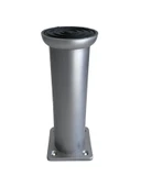 Plastik Gümüş Ayarlı Ayak Mobilya Masa ve Dolap Ayağı(12CM - 15CM)(GÜMÜŞ - GRİ) Gümüş 15cm 15cm - 2 ADET thumbnail 3