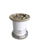 Düz Şeritli 8cm Alüminyum Ayak Mobilya Masa ve Dolap Ayağı(BEYAZ)(8CM) Beyaz 8cm 8cm - 2 ADET thumbnail 4