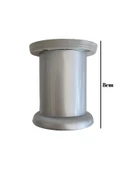 Plastik Düz Gümüş Gri 8cm Ayarlı Ayak Mobilya Masa ve Dolap Ayağı(8CM)(GÜMÜŞ GRİ) Gri 8cm 8cm - 2 ADET thumbnail 5