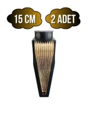 STİL 15CM Plastik Ayak Mobilya Masa ve Dolap Ayağı(15CM)(SİYAH - ALTIN) Siyah 15cm 15cm - 2 ADET thumbnail 1