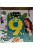 Akzer Formmix 9’lu Karışık Bitki Süzen Poşet Çay 60x1.67gr Mixed Herbal Tea 100gr - 3