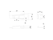 Yeni Kaput Kilidi-3 adet - 2