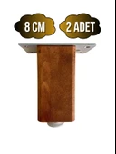 Kale Ayarlı Ahşap Ayak Mobilya Masa ve Dolap Ayağı(CEVİZ)(KAYIN/GÜRGEN AĞACI) Ceviz 8cm 8cm - 2 ADET thumbnail 1