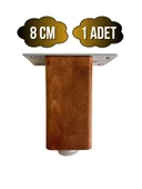 Kale Ayarlı Ahşap Ayak Mobilya Masa ve Dolap Ayağı(CEVİZ)(KAYIN/GÜRGEN AĞACI) Ceviz 8cm 8cm - 1 ADET thumbnail 1
