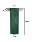Kale Ayarlı Ahşap Ayak Mobilya Masa ve Dolap Ayağı(YEŞİL)(KAYIN/GÜRGEN AĞACI) Yeşil 23cm 23cm - 2 ADET thumbnail 5
