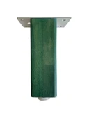 Kale Ayarlı Ahşap Ayak Mobilya Masa ve Dolap Ayağı(YEŞİL)(KAYIN/GÜRGEN AĞACI) Yeşil 23cm 23cm - 2 ADET thumbnail 2