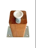 Kale Ayarlı Ahşap Ayak Mobilya Masa ve Dolap Ayağı(KAYIN)(KAYIN/GÜRGEN AĞACI) Ahşap Rengi 12cm 12cm - 1 ADET - 4