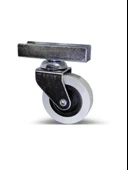 18mm U Geçme Masa Tekeri Sehpa Tekeri(7CM)(GRİ)(18MM U GEÇME 50x20MM) Gri GRİ - 1 ADET thumbnail 2