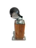 Kale Ahşap Top Tekerli Ayak Mobilya Masa Dolap Tekerli Ayağı(FRENSİZ)(12CM - 15CM)(KAYIN AĞACI) Ahşap Rengi 12cm 12cm - 4 ADET thumbnail 3