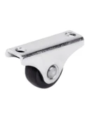 Sabit Tabanlı Masa Tekeri Sehpa ve Dolap Tekeri(Teker ÇAPI:17MM YÜKSEKLIK:20MM)(KROM-SİYAH) Siyah SİYAH - 8 ADET thumbnail 2