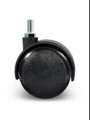 Vidalı Masa Tekeri Sandalye ve Koltuk Tekeri(10MM)(50MM)(SİYAH) Siyah 10mm SİYAH - 8 ADET thumbnail 2