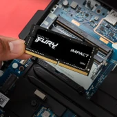 Kingston Fury Impact 16 GB 3200 Mhz CL20 KF432S20IB/16 DDR4 Notebook Ram - 3