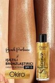 Okiro Shimmer Spf 15 E Vitaminli Besleyici Işıltılı Bronzlaştırıcı Yağ 125 ml. - 4