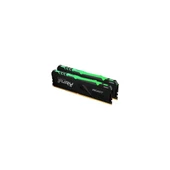 Kingston Fury Beast RGB 16 GB (2x8) 3200 MHz DDR4 CL16 KF432C16BBAK2/16 Ram - 1