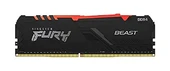 Kingston Fury Beast RGB 32GB 3200 MHz DDR4 CL16 KF432C16BBA/32 Ram thumbnail 1