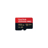 Sandisk Extreme Pro 512GB 200/140MB/S Microsdxc Uhs-I A2 V30 Adaptörlü Hafıza Kartı SDSQXCD-512G-GN6MA - 2
