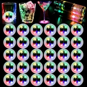 Işıklı Yapışkanlı Bardak Altı Aparatı Ledli 3 Modlu - 3