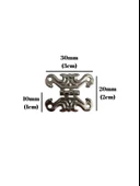 Kelebek Tavla Menteşesi Mobilya Kutu Menteşesi(GÜMÜŞ)(EN:3CM BOY:2CM) Gümüş GÜMÜŞ - 2 ADET thumbnail 5