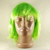 Yeşil Küt Peruk Saç thumbnail 5