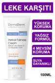 Dermaderm SPF 50+ Bitkisel Leke Giderici Cilt Beyazlatıcı Gündüz Leke Kremi 100 ml. - 2