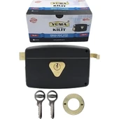 Yuma Ym-600 Kilit Yuma Tirajlı Kilit Oval Karşılıksız Siyah thumbnail 2