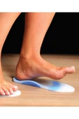 AYAK DÜNYAM Ark Takviyeli Taban Düşüklüğü Düz Taban Içe Basma Destekli Anatomik Silikon Ayakkabı Tabanlığı 38-39 - 2