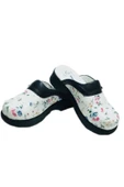 HİPOKRAT Çiçekli  Sabo Terlik 40 - 1