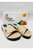 STYLE COMFORT Ortopedik Halluks Valgus Anatomik Taban Kemik Çıkıntısı Ve Topuk Dikeni Terliği Cırtlı Schwjl.03 37 thumbnail 2