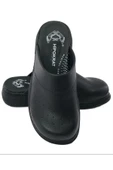 HİPOKRAT Ortopedik Sabo Terlik Doktor Hemşire Hastane Aşçı Terliği Siyah 48 thumbnail 4
