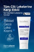 Dermaderm Tüm Cilt Lekelerine Karşı Etkili Bitkisel Leke Giderici ve Cilt Beyazlatıcı Gece Kremi 100 ml. - 1