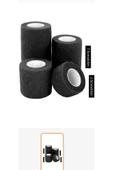 ORTHOLAND 7.5 cm x 4.5 mt SİYAH Renk COBAN BANDAJI 2 Adet - 1