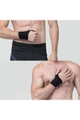 ARWEX El Bilek Bandajı Elastik Sporcu Bilekliği Fitness Ağırlık Destek Crossfit Body Destek Bilekliği Tek Ebat - 5