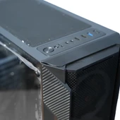 Rampage FUSION 650W 80+ BRONZE 4 Rainbow Fanlı Temperli Cam Panel ATX MID Tower Oyuncu Kasası - 3