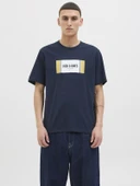 JACK JONES Yazı Baskılı Erkek Tişört 12278508 thumbnail 1