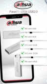Dahua U106 Metal USB Flash Bellek Paketi - Paket 1 - 1