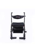 COMFORT PLUS Dm-9124 Lüx Ayak Pedallı Alüminyum Rolatör (hem Rolatör Hem Tekerlekli Sandalye) - 5
