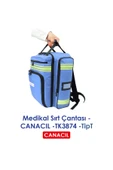 CANACIL TipT Medikal Sırt Çantası - CANACIL -TK3874 - Mavi - 4