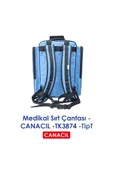 CANACIL TipT Medikal Sırt Çantası - CANACIL -TK3874 - Mavi - 3