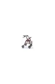 WHİTWHEELS Whit Wheels Tekerlekli Oturaklı Yürüteç Frenli Sepetli Wolker Rolatör - 1
