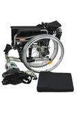 POYLİN P957 Alüminyum Hafif Hasta Engelli Refakatçi Tekerlekli Sandalye 50 Cm - 5