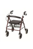 MEDİKALÖZTÜRK Witra Tekerlekli Rollatör Hasta Yürüteçi 4 Ayaklı Oturaklı Frenli rolatör walker wolker w501 - 1