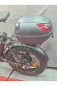 REXXMOTOR Bisiklet Arka Çanta 17 Lt Şehir Bisikleti Çantası Elektrikli Bisiklet Reflektör Kilitli Çanta - 3