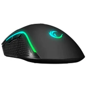 RAMPAGE SMX-R44 V2 MAKROLU SİYAH 12800 DPI RGB LEDLI 80 MILYON GAMING PRO OYUNCU MOUSE - 6