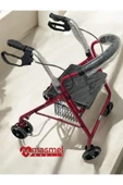 MASMEL SAĞLIK Rolatör Tekerlekli Rollator Yürüteç Hasta Yaşlı Yürüteci Yetkili Bayiden thumbnail 2