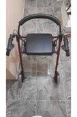 MEDİKALBİRLİK KRAUSTMANN Ekonomik Rolatör Tekerlekli Rollator Yürüteç Hasta Yaşlı Yürüteci Oturaklı frenli 4 teker thumbnail 5
