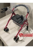 MASMEL SAĞLIK Rolatör Tekerlekli Rollator Yürüteç Hasta Yaşlı Yürüteci Yetkili Bayiden thumbnail 3