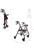 MOBİKLİNİK Mobiclinic, Yaşlılar Için Rollator, Escorial, Bir Avrupa Markası - 2