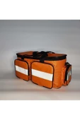 MEDİKALCİM Büyük Ilk Yardım Çantası Acil Müdahale Çantası Ambulans Att Travma Asm Omuz Çantası - 5